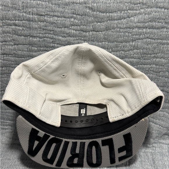 Vintage Miami Florida Marlins Hat Under Bill Spellout SnapBack Cooperstown Cap - Picture 4 of 6